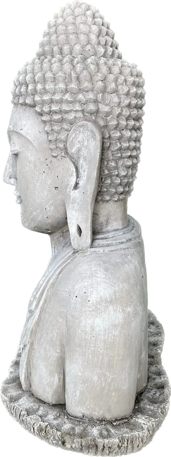  Product image 5 of the product “Naufal - Buddha bust 50 cm H | cast stone ”